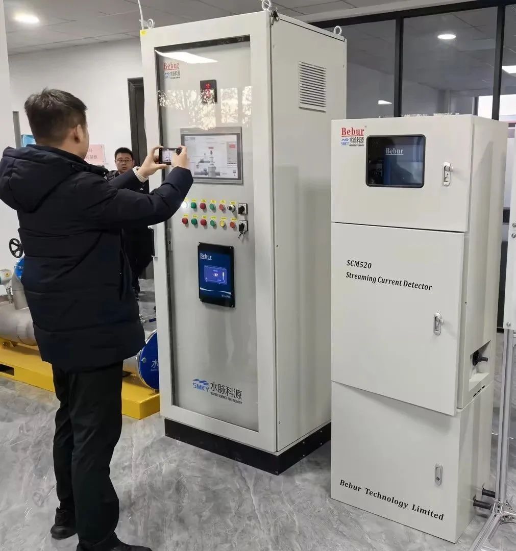 SCM520流動電流儀在自來水廠中的應用